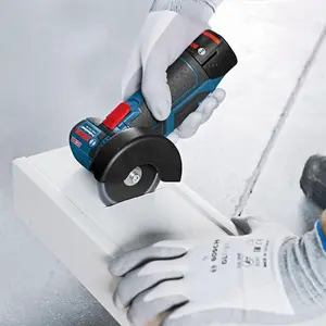 Bosch GWS12V 76 V-EC 12v Professional Cordless Angle Grinder + Cutting Discs