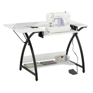 Comet Sewing Table 116 x 60 x 76 cm Black/White - Sew Ready 13332