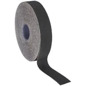 Premium Blue Twill Emery Roll - 25mm x 50m - Flexible, Tear Resistant, 40 Grit for Metal Finishing