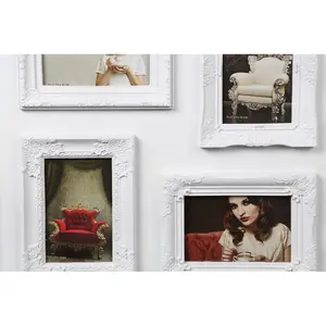 Maison by Premier 4 Photo White Plastic Multi Photo Frame