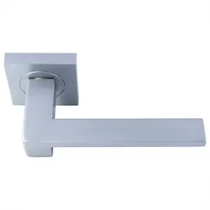 Serozzetta Latch Door Handle (Set of 2) Satin Chrome