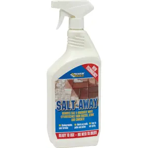 Everbuild Salt-Away Salt remover, 1L Trigger spray bottle