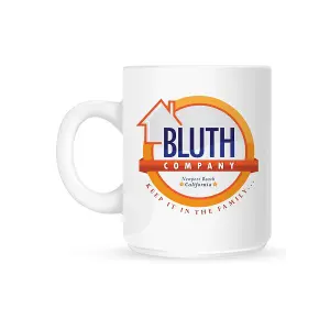 Grindstore Bluth Family Company Mug White/Yellow (One Size)