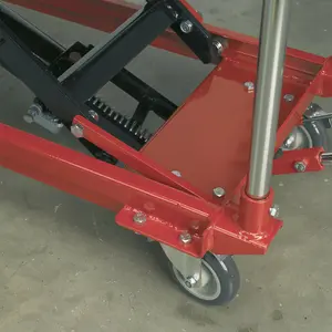 150kg Heavy Duty Hydraulic Platform Truck with Safety Release Mechanism for Industrial Use