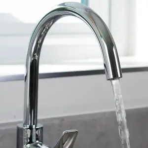 Bristan Lyra Chrome effect Kitchen Mixer Tap