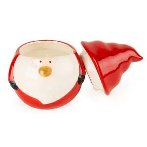 Candlelight Red Gonk Apple cinnamon cookie Medium Decorative candle