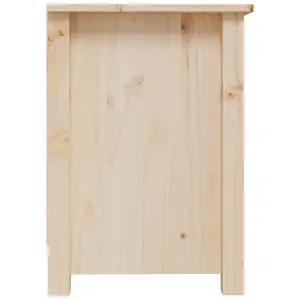 Berkfield TV Cabinet 70x36.5x52 cm Solid Wood Pine