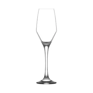 LAV Ella Glass Champagne Flutes - 230ml - Pack of 6