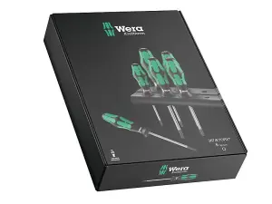 Wera 028062 Kraftform 367 Screwdriver Torx Tip Set Of 6