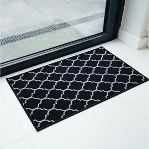 Dawson Door Mat Black / 50cm W x 80cm L