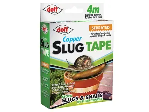 Doff - Slug/Snail Adhesve Copper Tape - 4m