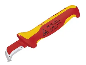 Knipex VDE 180mm Stripping Tool for Safe Electrical Work