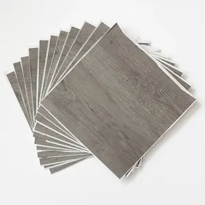 d-c-fix Grey Wood Self Adhesive Vinyl Floor Tiles Pack of 11 (1sqm)