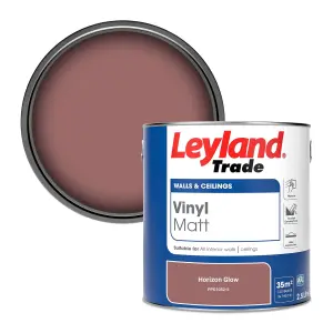 Leyland Trade Vinyl Matt Walls & Ceilings Emulsion Paint Horizon Glow (PPG1052-5) 2.5L