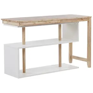 Adjustable Desk White CHANDLER