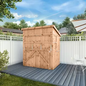 Mercia 6x4 ft with Single door Pent Wooden Garden bar