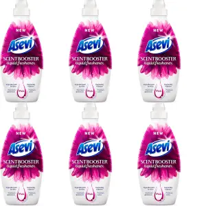 Asevi Scent Booster Liquid Laundry Freshener Pink 36 Washes 720ml (Pack of 6)