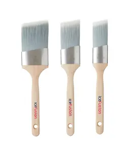 ProDec Ice Fusion Angled Oval Synthetic 3 Brush Set - 1" 2" and 3"