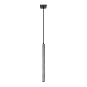 Pastelo Concrete Grey 1 Lights Modern Pendant Ceiling Light