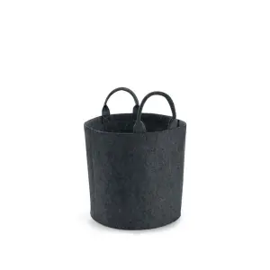 Bagbase Felt Trug Charcoal Melange (40cm x 40cm)