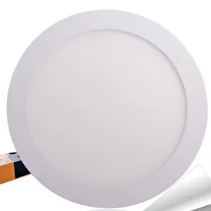 18W Recessed Round LED Mini Panel 220mm diameter Hole Size 205mm Pack of 10