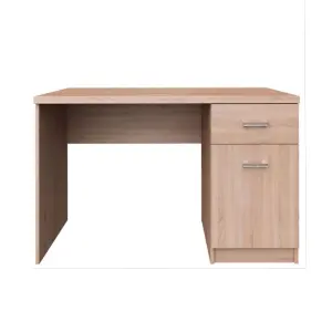 Andy Desk with Storage - Sonoma Oak