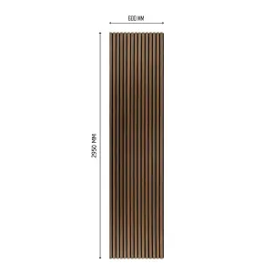 Premium Acoustic Slat Wall 2.95m x 0.6m