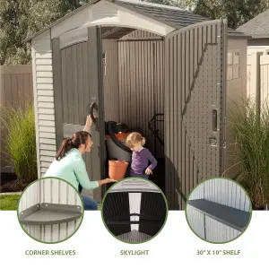 Lifetime 7 Ft. x 7 Ft. Outdoor Storage Shed