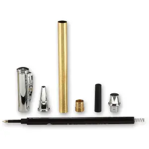 Scribe Rollerball Pen Kit - Chrome