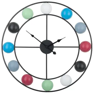 Wall Clock REIDEN Metal Multicolour