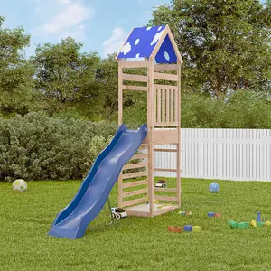 Berkfield Outdoor Playset Solid Wood Pine