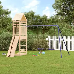 Berkfield Outdoor Playset Solid Wood Pine