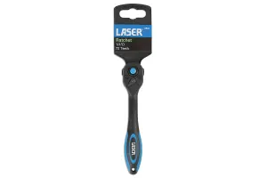 Laser Tools 6524 Composite Ratchet  1/4"D - 72 Teeth