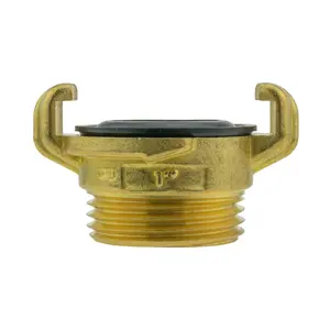 Professional Geka type brass claw hose connectors/fittings, (1" bsp male)