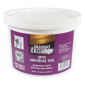 Stormguard UPVC Replacement seal - White - 20M Pack