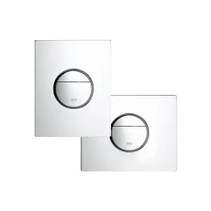 Grohe Sail Dual Cistern-mounted Flushing plate (H)156mm (W)197mm