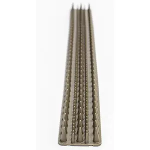 Fence Spikes Cat Deterrent Anti Climb Grey Olive Grey Single Strips