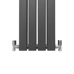 Designer Flat Radiator - 1800 x 280mm - Anthracite