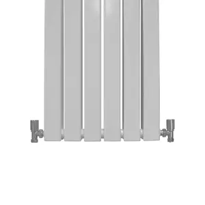 Designer Flat Radiator - 1600 x 420mm - White