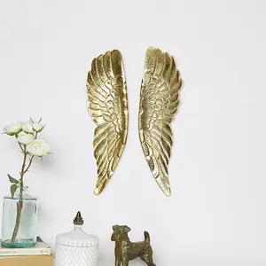 Melody Maison Pair of Gold Angel Wings