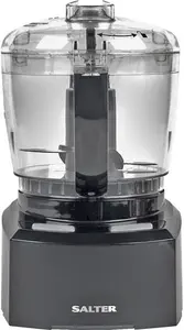 Salter EK3171 8-In-1 Compact Prep Pro Mini 200W Food Processor - Black | Robert Dyas