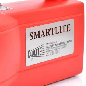 Clulite Smartlite SLA 6v 10ah - Clulite Rechargeable LED Torch - Red