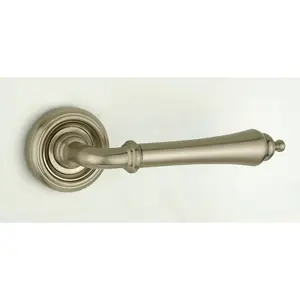 Camille Olympia Door Handle (Set of 2) Satin Nickel