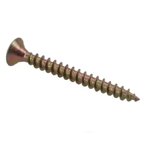 3.5mm x 35mm Countersunk Wood Chipboard Screw Fasteners PZ2 Drive 36pc