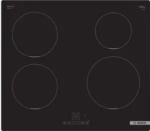 Bosch Serie 4 PUE611BB5E Induction Hob, 60 Cm, Black, Built In