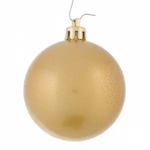 Shiny Ball Bauble (Set of 18) Metallic Gold