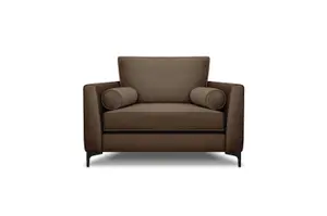 Modern Home Zara 3 Seater and Lovechair Set Mole