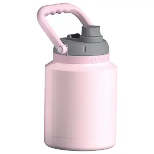 Stainless Steel Double Walled Insulated Mini Jug 1 Litre Pink