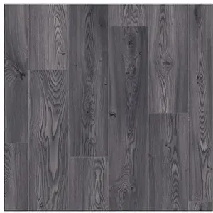 Green Wharf Oak Anthracite Grey Wood Effect Laminate Flooring 12mm Thick Suitable for Underfloor Heating 1.453 m²Per Pack