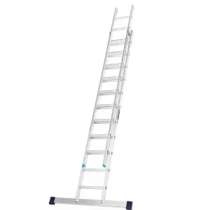 TASKMASTER Aluminium Professional Extension Ladder - 3.0m Double